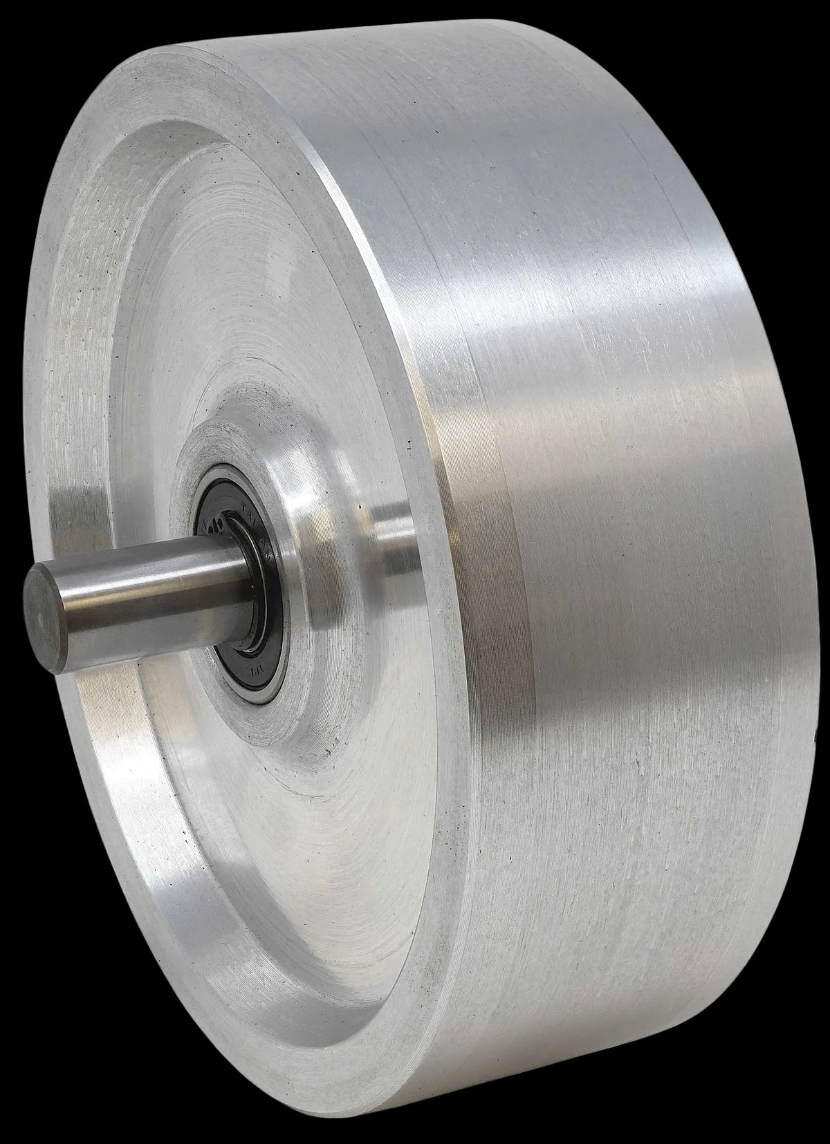8" x 2-1/2" Idler Wheel With 5/8" Shaft & Bearings # 907K