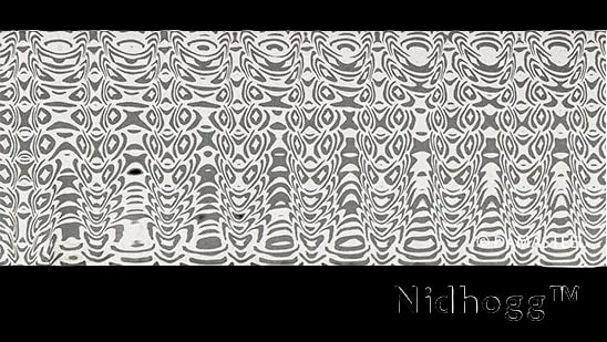 .125" x 2"  Nidhogg™ Damasteel **Sold by the Inch**