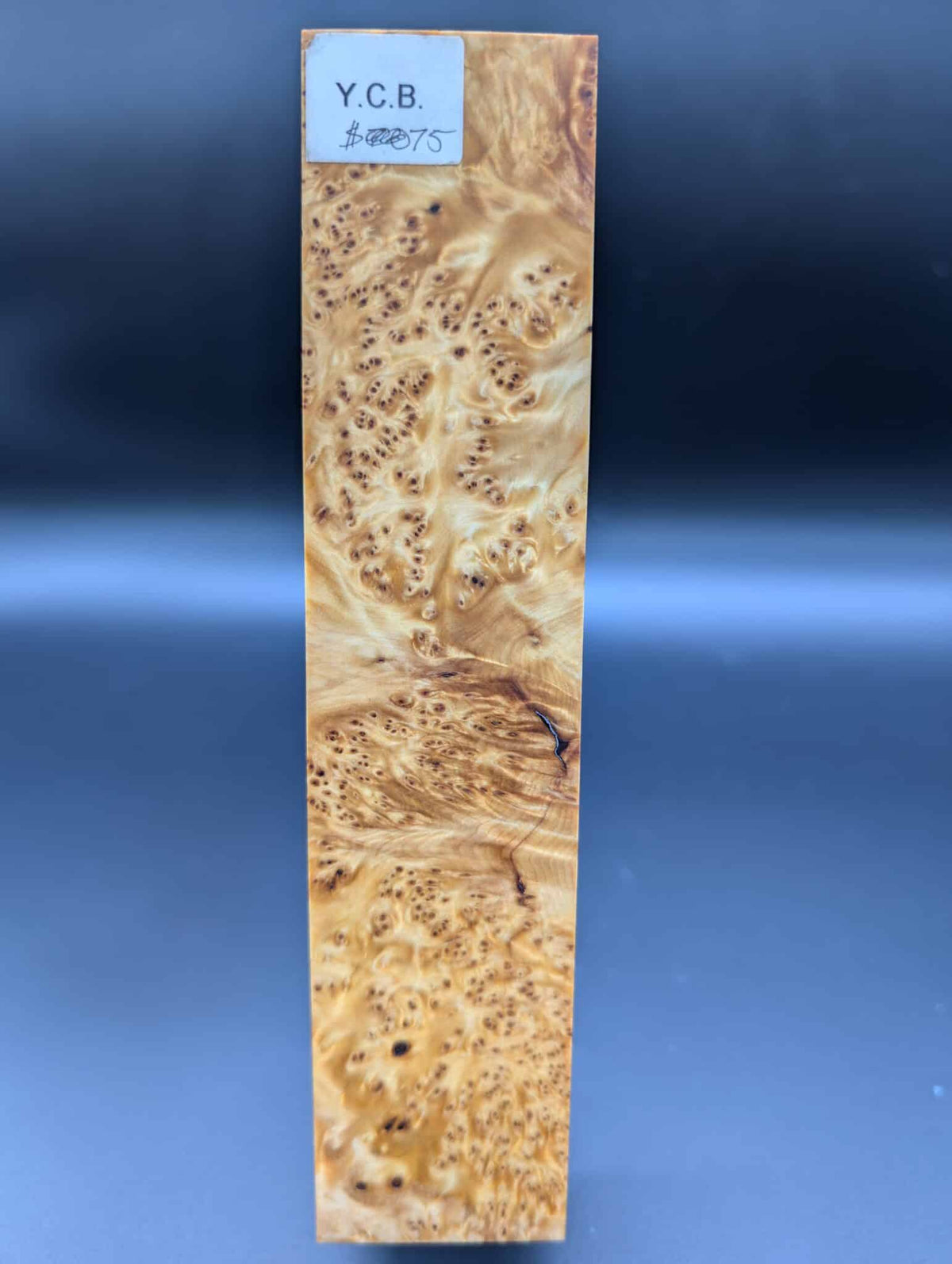 Yellow Cedar Burl Block #004