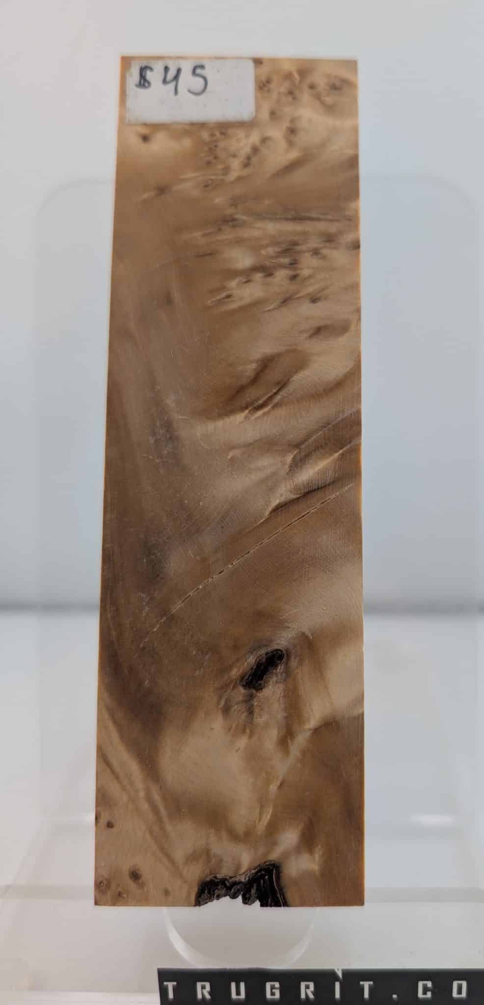 Yellow Cedar Burl Block #003