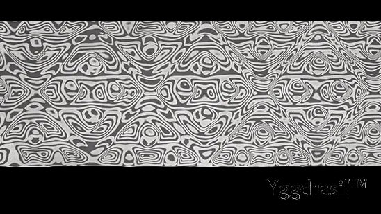 .156" x 1-1/2"  Yggdrasil™ Damasteel **Sold by the Inch**