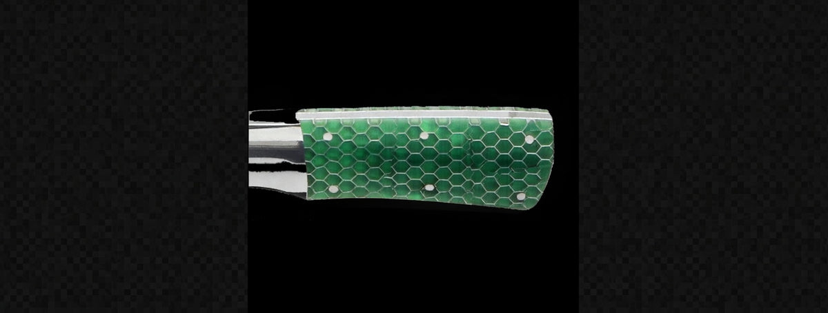 6x6x.125 C-Tek Honeycomb Green Transparent 1/8 Cell