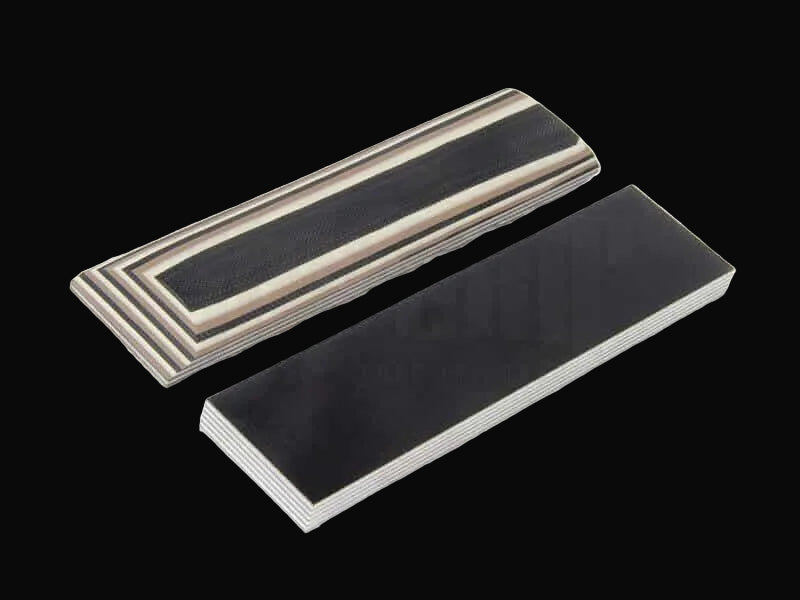 Black/Tan/Earth G-10 - 6 x 1-1/2 x 3/8"