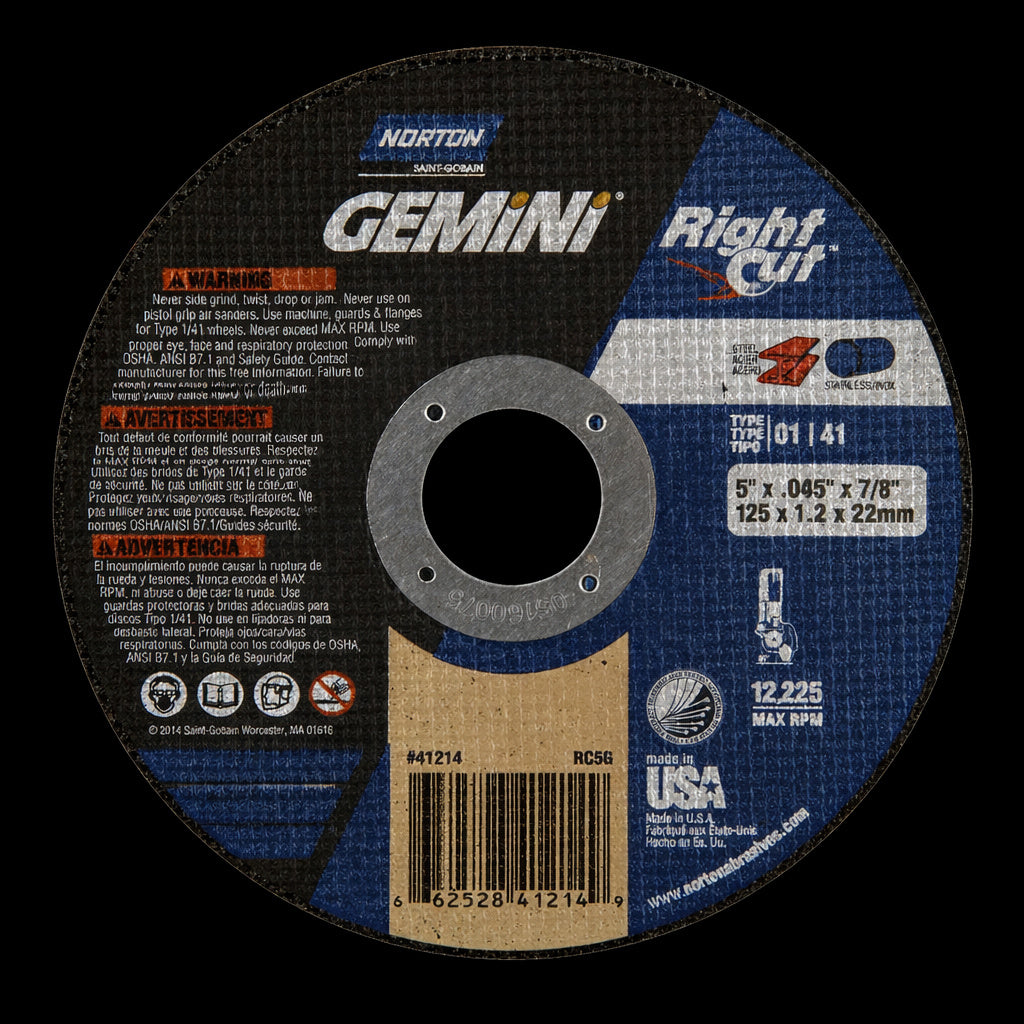 06" x .040" x 5/8"- A46 Slimcut Cut Off Wheel