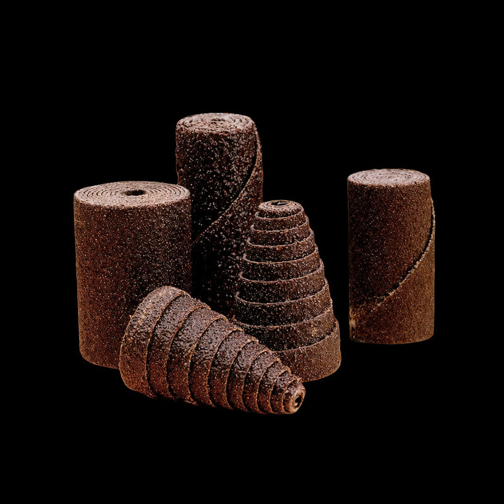 3/8 x 1-1/2 x 1/8 Aluminum Oxide Cartridge Roll 100/Box