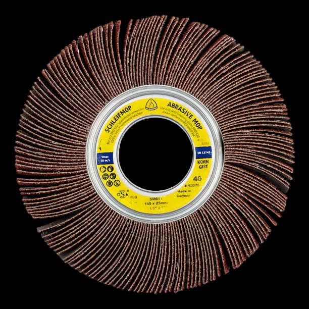 6-1/2 x 1 x 1 - 60 - SM611 Aluminum Oxide Flap Wheel