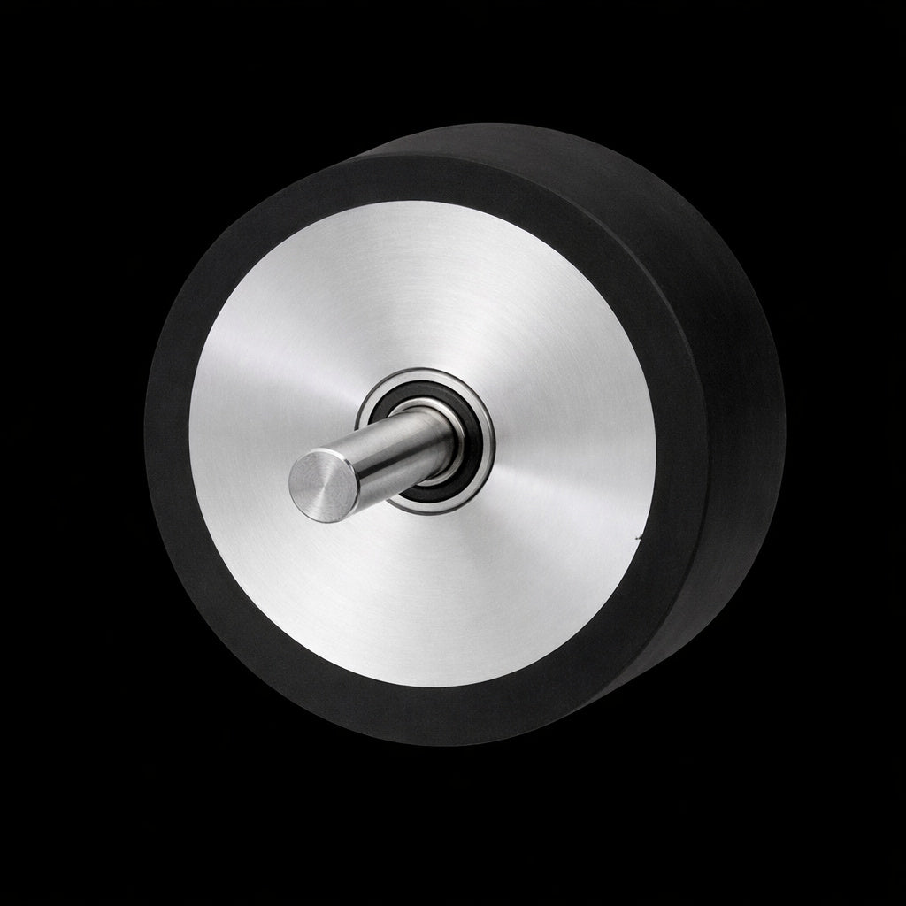 5 x 2-Plain Contact Wheel 5/8 Shaft with Bearings