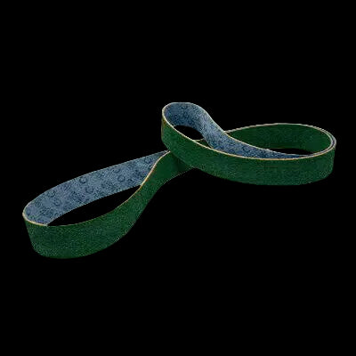 2 x 72 Scotch-Brite Aluminum Oxide Very Fine Low Stretch Green