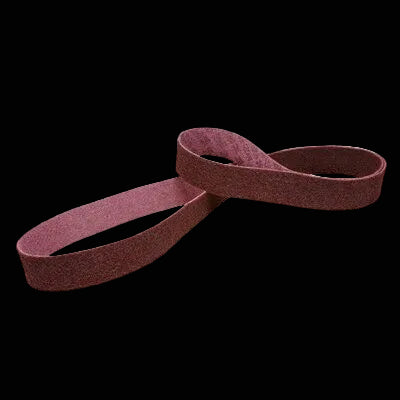 1 x 72 3M Scotch-Brite Aluminum Oxide Medium Low Stretch Maroon