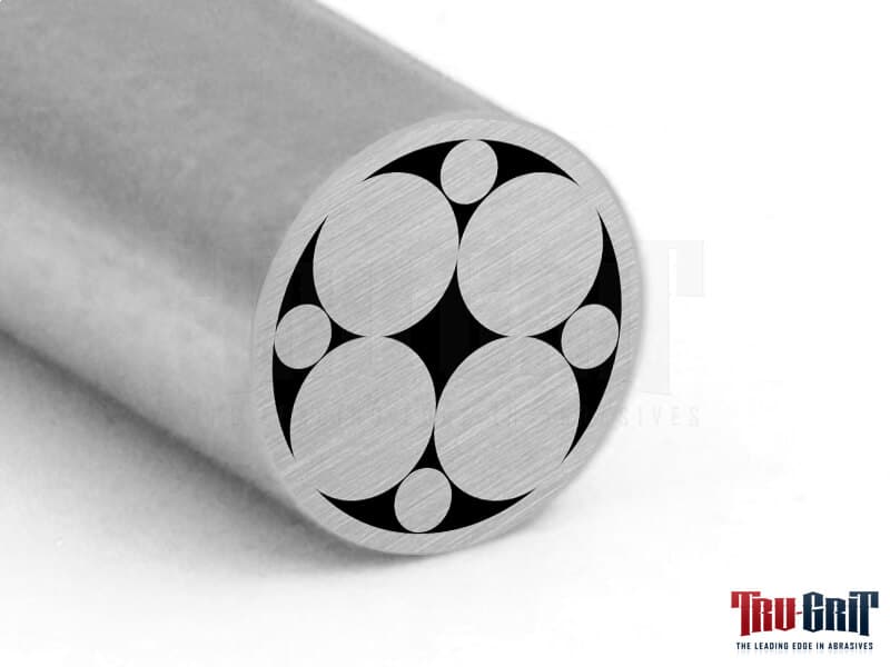 1/4 Mosaic Pin Stainless # S2