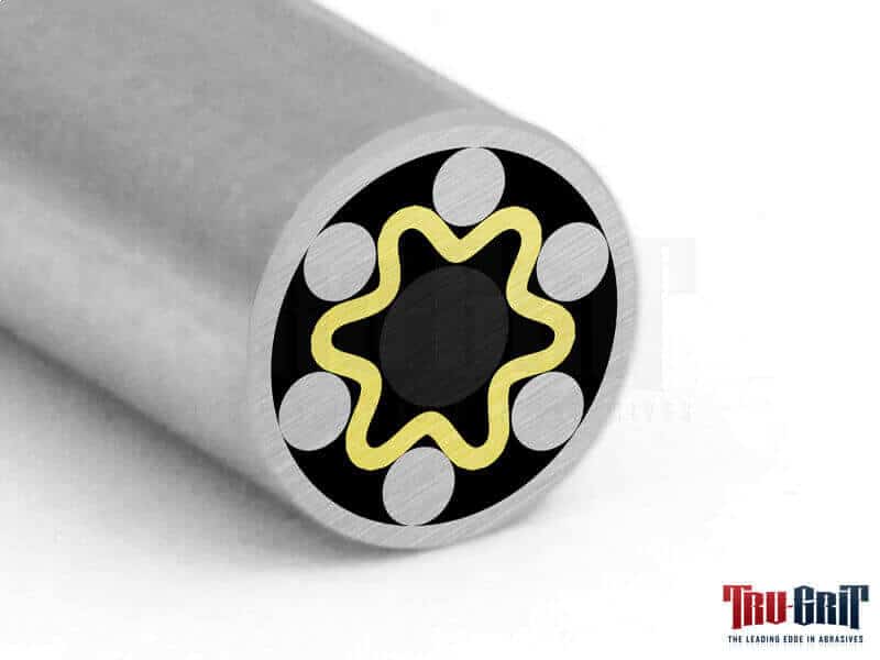 1/4 Mosaic Pin Stainless # S8